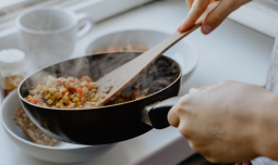 Live cooking by Nick Evans